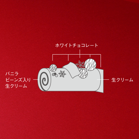 ブッシュ・ド・ノエル ブラン